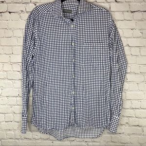Mario Caldi Men’s Blue Button Down Size 39